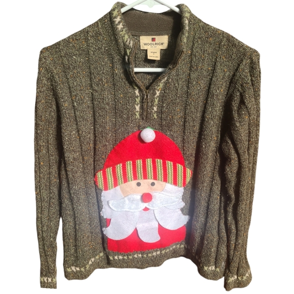 Woolrich Sweaters - sold WOOLRICH SANTA CHRISTMAS SWEATER SIZE SMALL